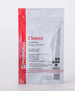 Pharmaqo Labs Clomid 50 tabs x 50mg